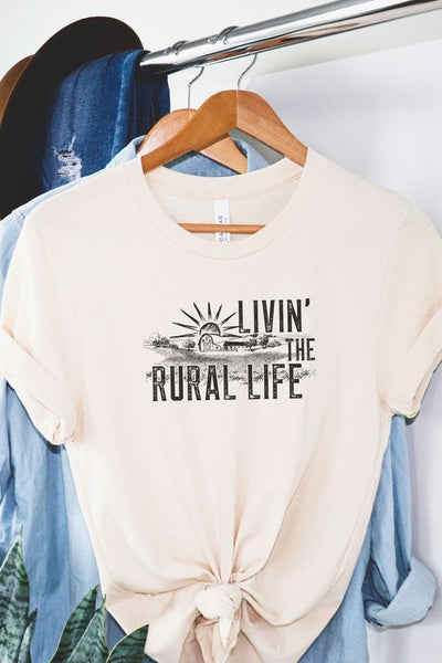 Livin' The Rural Life Graphic Tee