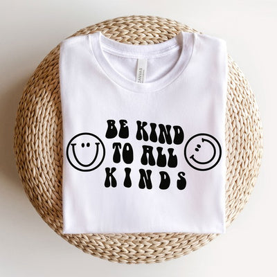 Be Kind To All Kinds Short Sleeve Graphic Tee
