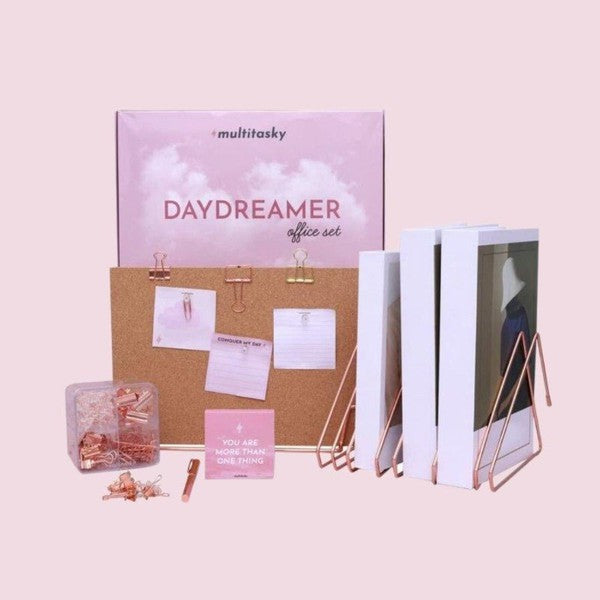 Daydreamer Rose Gold Office Accessories Gift Set