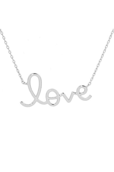 Gold Dipped Love Necklace